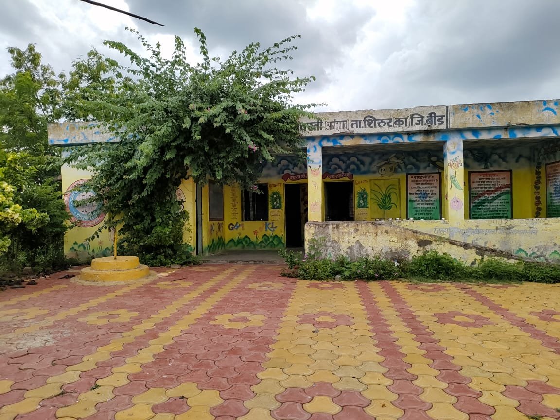 Zilla Parishad Primary School, Gorakshanath Vasti Anandgaon · Anandgaon, Shirur Kasar, Beed · School visit and field assessment · 16 Oct 2025